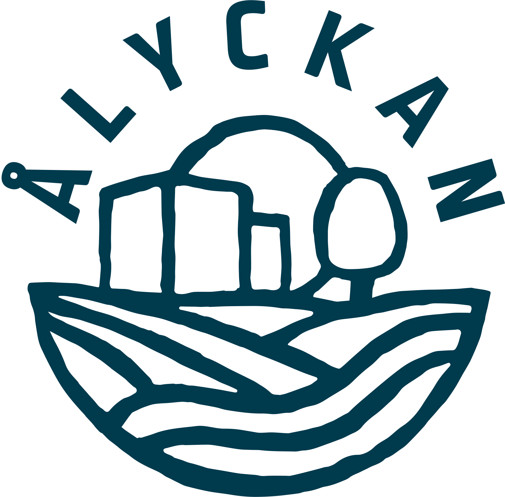 Logotyp för Hällinge Ängar